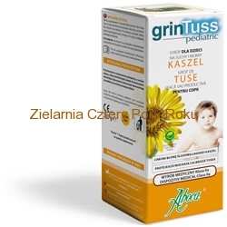 GrinTuss pediatric Syrop na kaszel suchy i mokry dla dzieci Aboca 128g